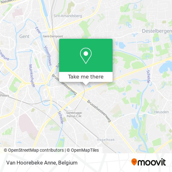 Van Hoorebeke Anne map