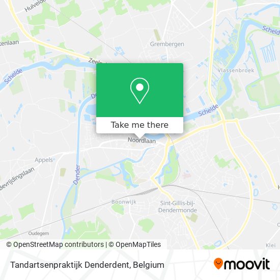 Tandartsenpraktijk Denderdent plan