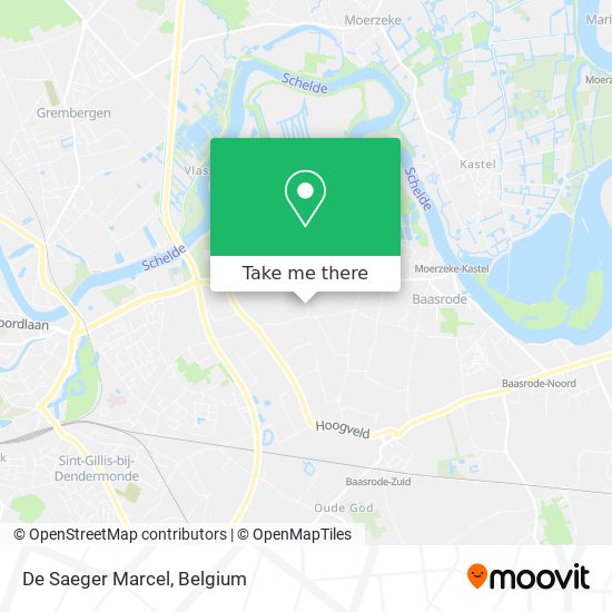 De Saeger Marcel map