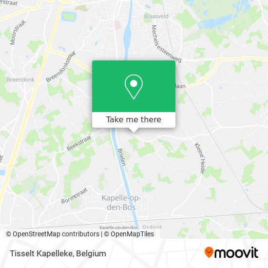 Tisselt Kapelleke plan