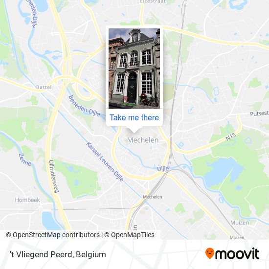 't Vliegend Peerd map