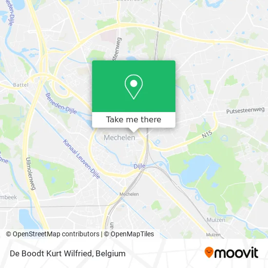 De Boodt Kurt Wilfried map
