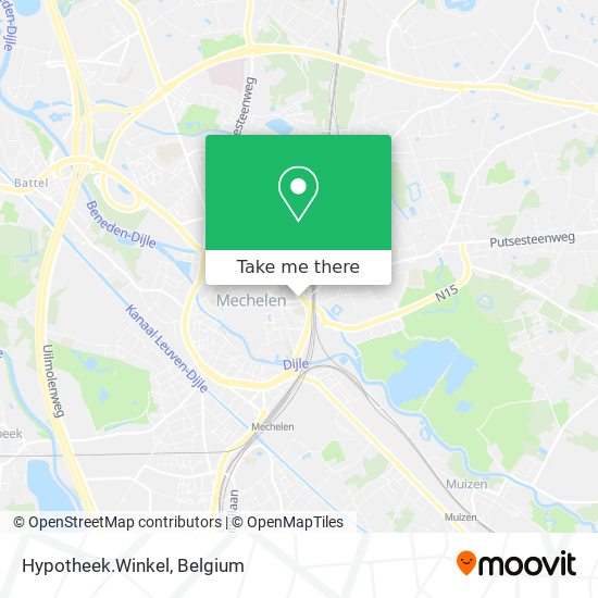 Hypotheek.Winkel map