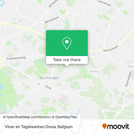 Vloer en Tegelwerken Onsia map