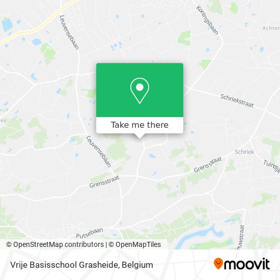 Vrije Basisschool Grasheide map