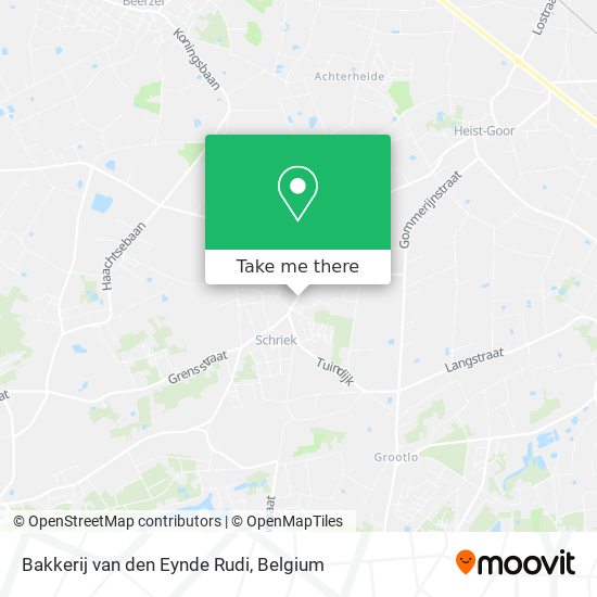 Bakkerij van den Eynde Rudi map