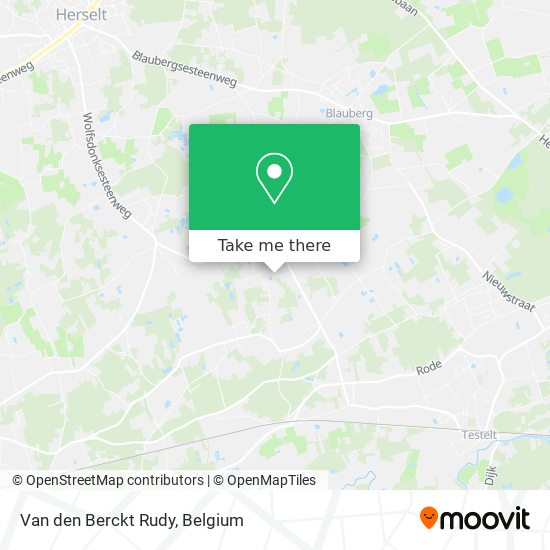 Van den Berckt Rudy plan
