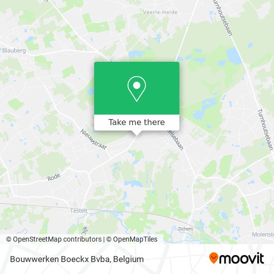 Bouwwerken Boeckx Bvba map
