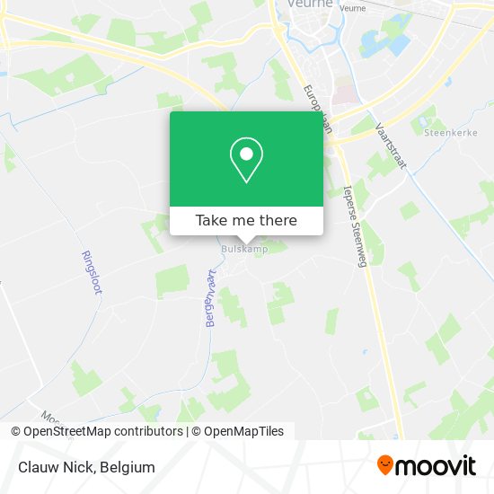 Clauw Nick map