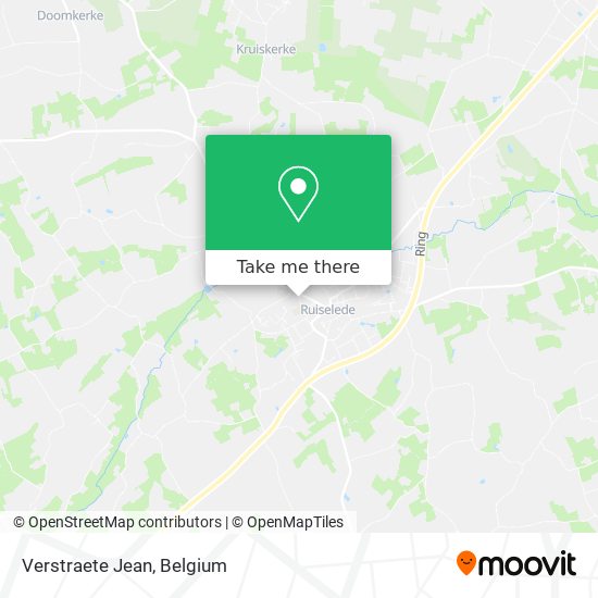 Verstraete Jean map