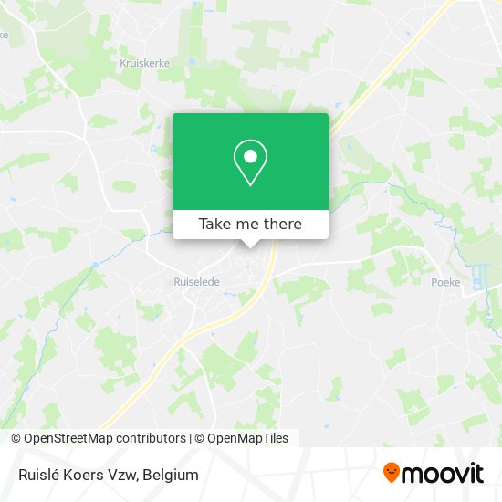 Ruislé Koers Vzw map