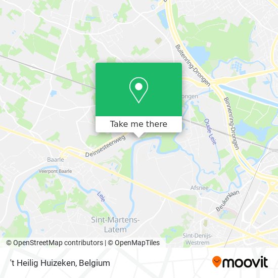 't Heilig Huizeken map