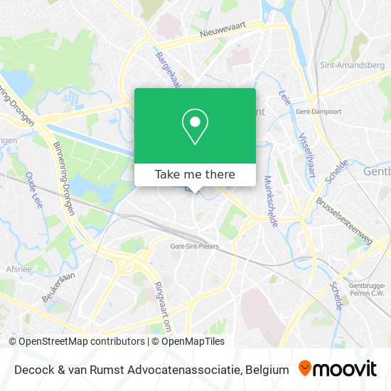 Decock & van Rumst Advocatenassociatie map