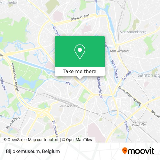 Bijlokemuseum map