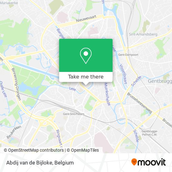 Abdij van de Bijloke plan