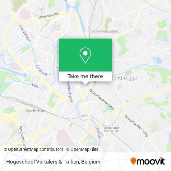 Hogeschool Vertalers & Tolken map