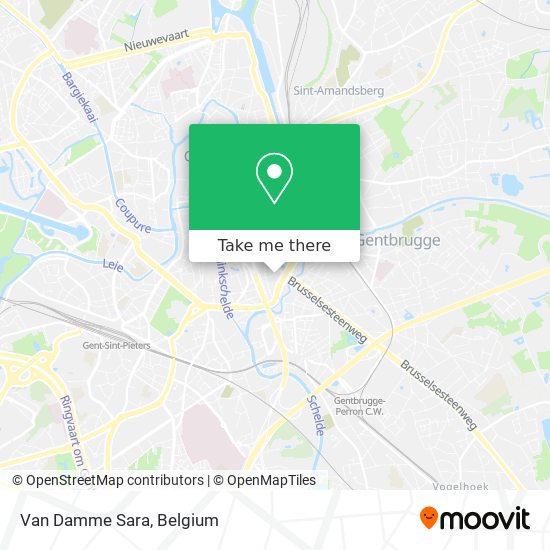 Van Damme Sara map