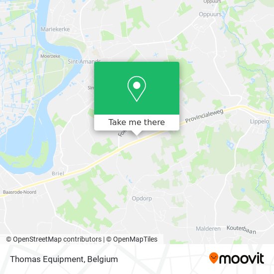 Thomas Equipment map