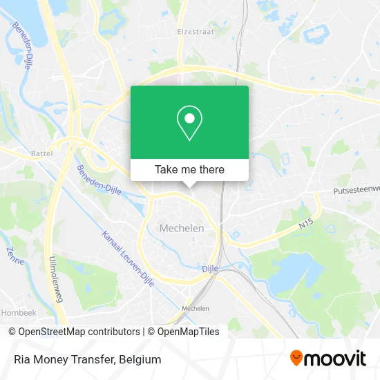 Ria Money Transfer map