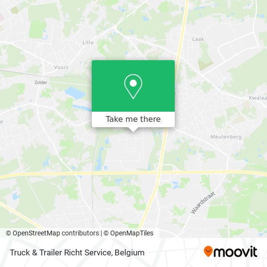 Truck & Trailer Richt Service map