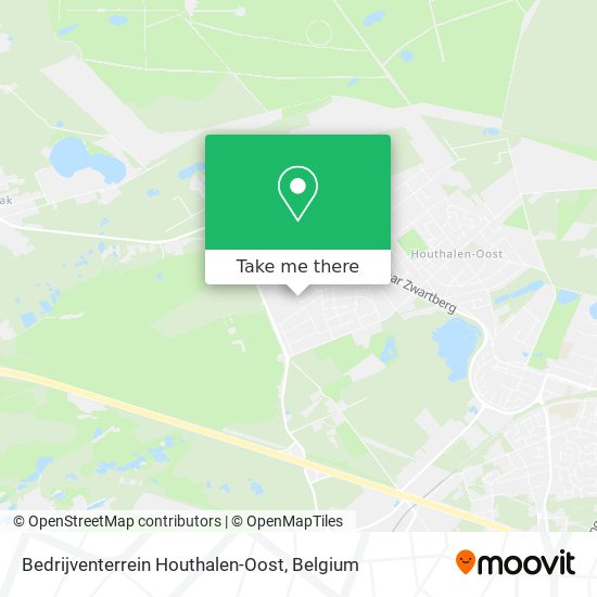 Bedrijventerrein Houthalen-Oost plan