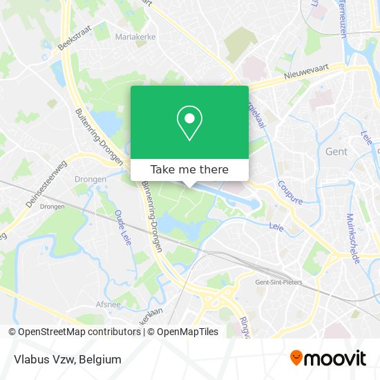 Vlabus Vzw map