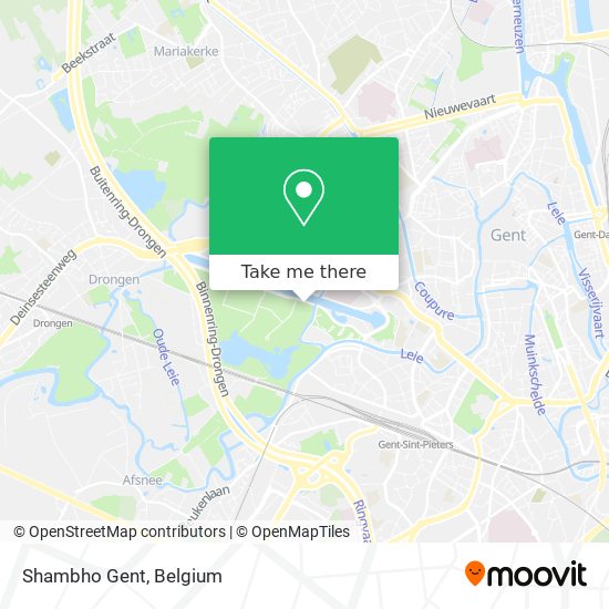 Shambho Gent map