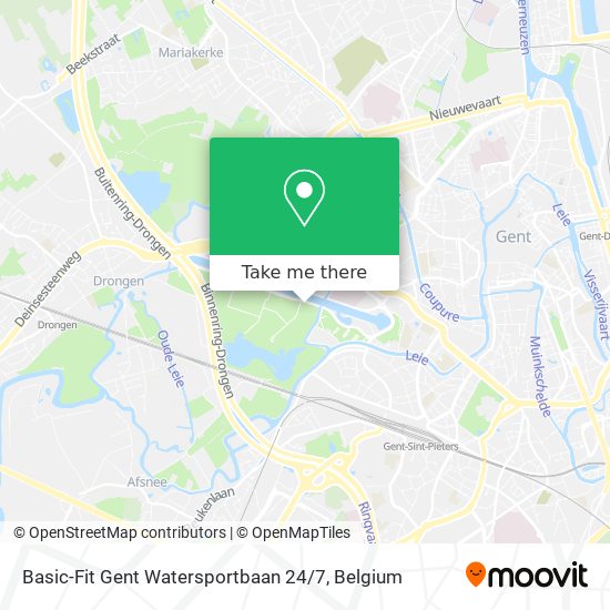 Basic-Fit Gent Watersportbaan 24 / 7 plan