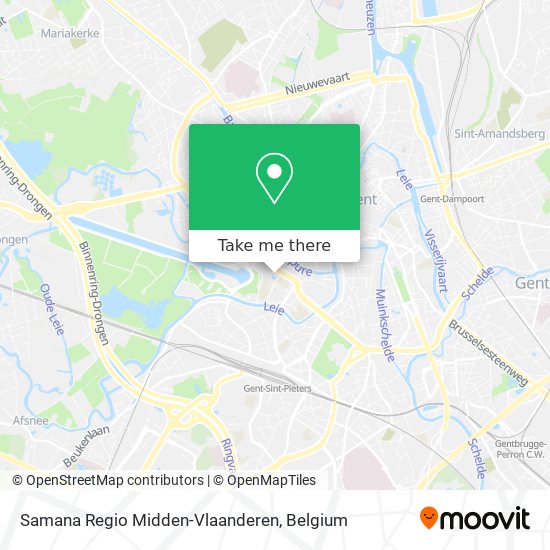 Samana Regio Midden-Vlaanderen plan