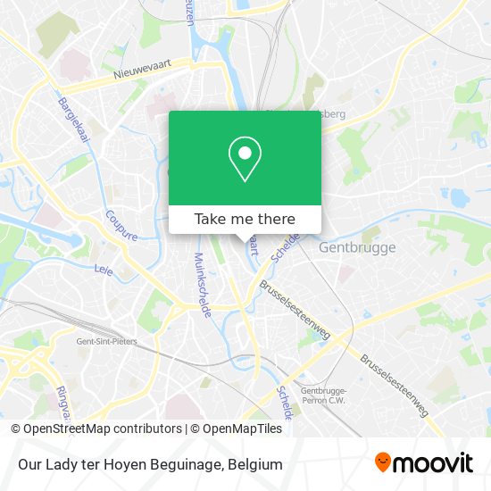 Our Lady ter Hoyen Beguinage map