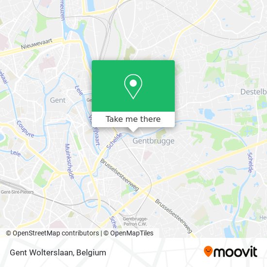 Gent Wolterslaan map