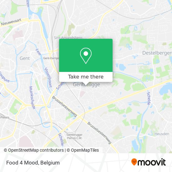 Food 4 Mood map