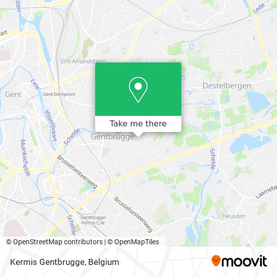 Kermis Gentbrugge map