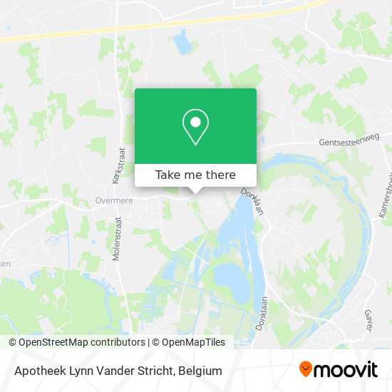 Apotheek Lynn Vander Stricht map