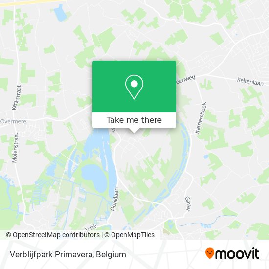 Verblijfpark Primavera map