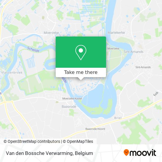 Van den Bossche Verwarming map