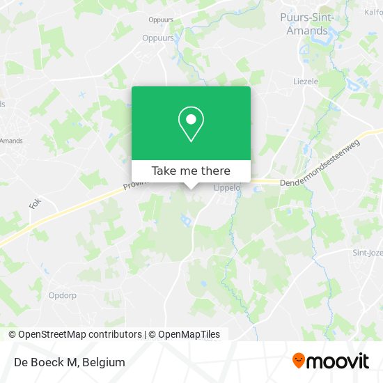 De Boeck M map