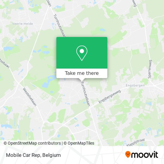Mobile Car Rep map