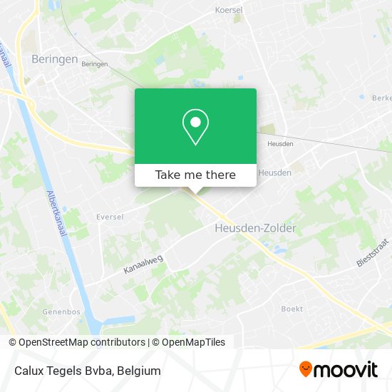 Calux Tegels Bvba plan