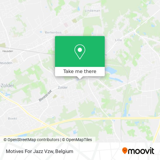 Motives For Jazz Vzw map