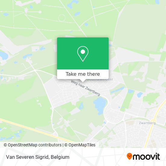 Van Severen Sigrid map