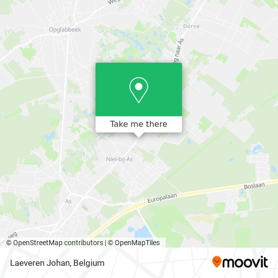 Laeveren Johan map