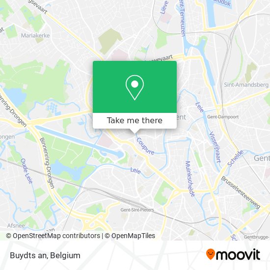 Buydts an map