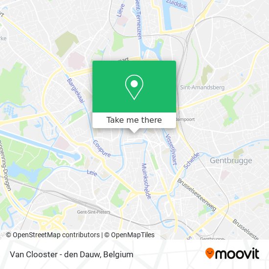 Van Clooster - den Dauw map