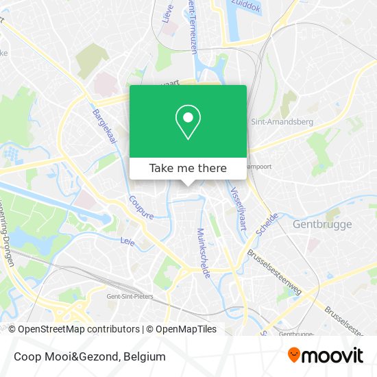 Coop Mooi&Gezond map