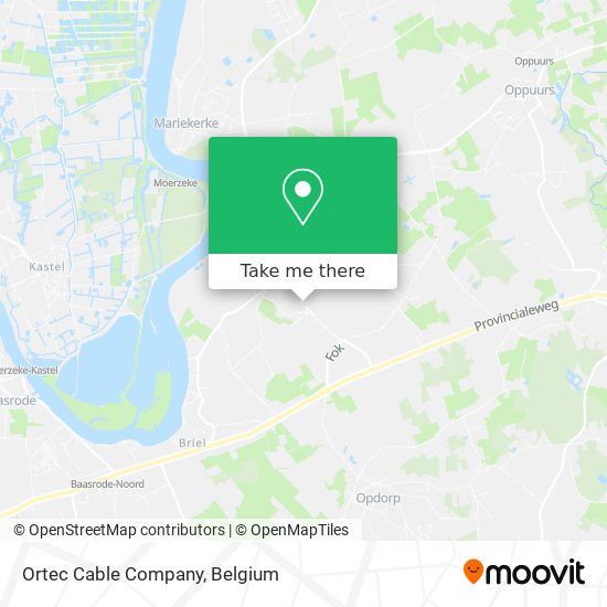 Ortec Cable Company map