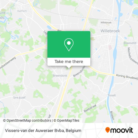 Vissers-van der Auweraer Bvba map