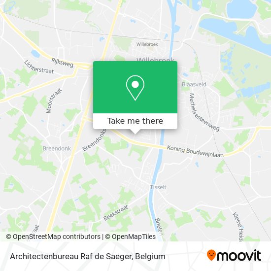Architectenbureau Raf de Saeger plan