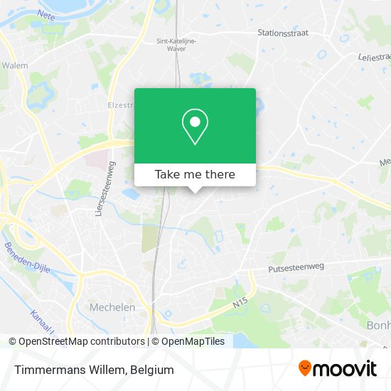 Timmermans Willem map