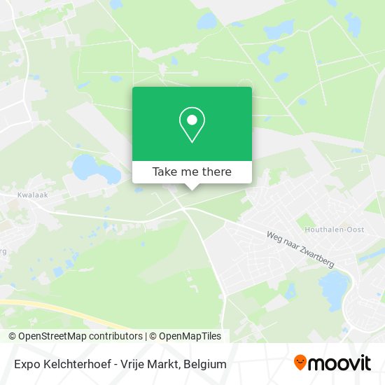 Expo Kelchterhoef - Vrije Markt map